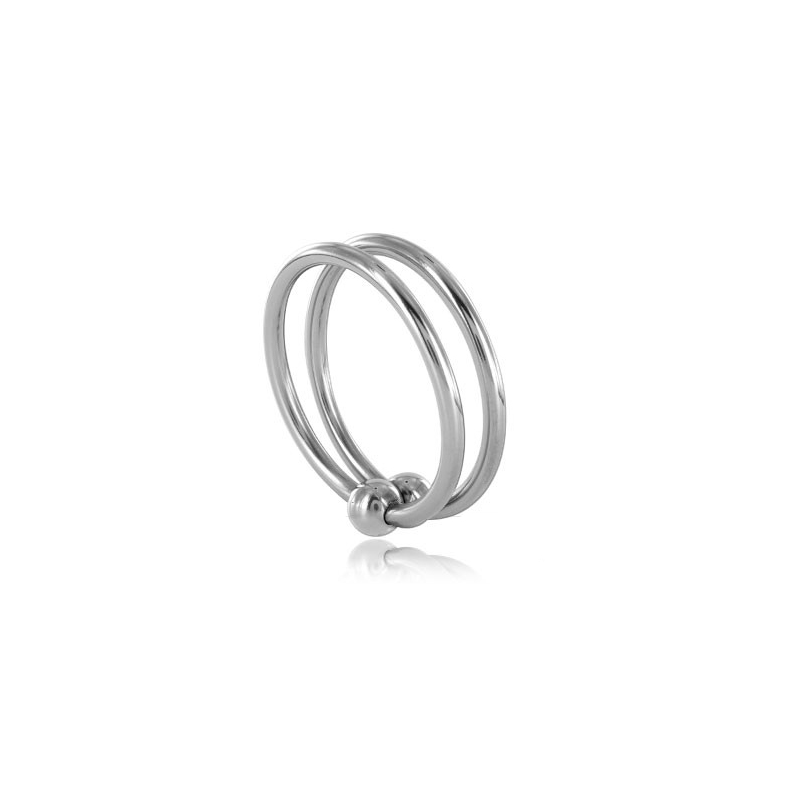 METAL HARD - ANELLO DOPPIO ACCIAIO 30MM METAL HARD - ANELLO DOPPIO ACCIAIO 30MM