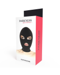 DARKNESS - MASCHERA DI SOTTOMISSIONE BDSM BOCCA E OCCHI NERA DARKNESS - MASCHERA DI SOTTOMISSIONE BDSM BOCCA E OCCHI NERA