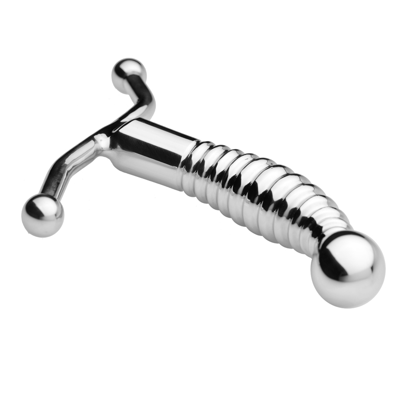 METAL HARD - MASSAGGIATORE PROSTATICO IN ACCIAIO METAL HARD - MASSAGGIATORE PROSTATICO IN ACCIAIO