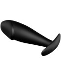 PRETTY LOVE - PLUG ANALE IN SILICONE PER PENE NERO PRETTY LOVE - PLUG ANALE IN SILICONE PER PENE NERO