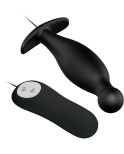 PRETTY LOVE - PLUG ANALE IN SILICONE 12 MODALIT DI VIBRAZIONE NERO PRETTY LOVE - PLUG ANALE IN SILICONE 12 MODALIT DI VIBRAZIONE NERO