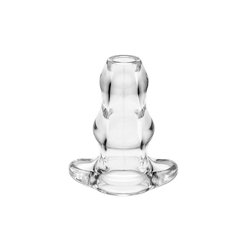 PERFECT FIT BRAND - DOPPIO TUNNEL PLUG XL GRANDE TRANSPARENTE PERFECT FIT BRAND - DOPPIO TUNNEL PLUG XL GRANDE TRANSPARENTE