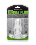 PERFECT FIT BRAND - DOPPIO TUNNEL PLUG XL GRANDE TRANSPARENTE PERFECT FIT BRAND - DOPPIO TUNNEL PLUG XL GRANDE TRANSPARENTE