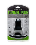 PERFECT FIT BRAND - DOPPIO TUNNEL PLUG MEDIO NERO PERFECT FIT BRAND - DOPPIO TUNNEL PLUG MEDIO NERO