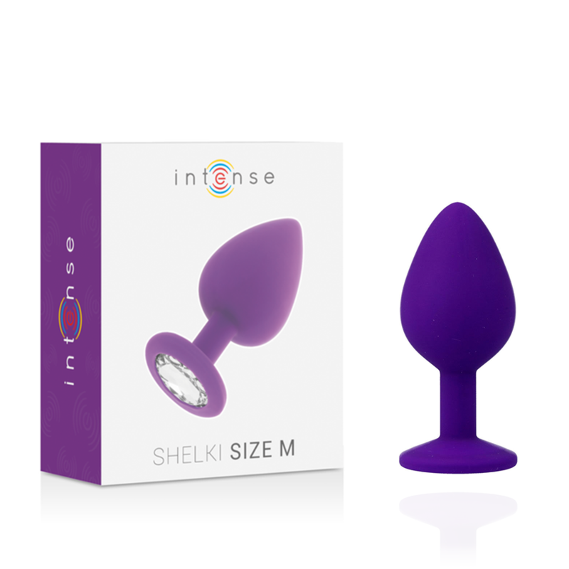 INTENSE - SHELKI M ANAL PLUG LILLA INTENSE - SHELKI M ANAL PLUG LILLA