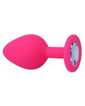 INTENSE - SHELKI M ANAL PLUG FUCSIA INTENSE - SHELKI M ANAL PLUG FUCSIA
