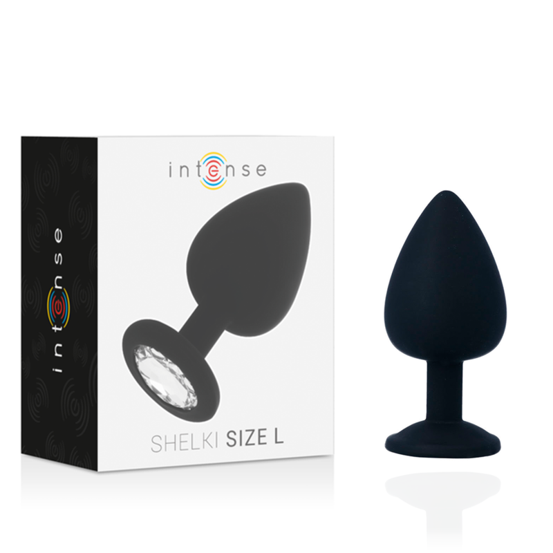 INTENSE - PLUG ANALE SHELKI L NERO INTENSE - PLUG ANALE SHELKI L NERO