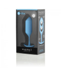 B-VIBE - PLUG ANALE SNUG 3 BLU CIELO B-VIBE - PLUG ANALE SNUG 3 BLU CIELO