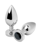METAL HARD - PLUG ANALE DIAMOND NERO PICCOLO 5.71CM METAL HARD - PLUG ANALE DIAMOND NERO PICCOLO 5.71CM