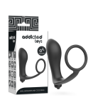 ADDICTED TOYS - PLUG ANALE VIBRANTE CON ANELLO DEL PENE ADDICTED TOYS - PLUG ANALE VIBRANTE CON ANELLO DEL PENE