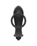ADDICTED TOYS - PLUG ANALE VIBRANTE CON ANELLO DEL PENE ADDICTED TOYS - PLUG ANALE VIBRANTE CON ANELLO DEL PENE
