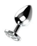 OHMAMA - PLUG ANALE CON CRISTALLO BLU L OHMAMA - PLUG ANALE CON CRISTALLO BLU L