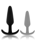 OHMAMA - PLUG ANALE IN SILICONE CON MANICO MEDIO OHMAMA - PLUG ANALE IN SILICONE CON MANICO MEDIO