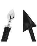 OHMAMA FETISH DEVIL''S TAIL PLUG IN PELLE E METALLO 7 CM OHMAMA FETISH DEVIL''S TAIL PLUG IN PELLE E METALLO 7 CM