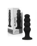 BLACKSILVER - PLUG ANALE IN SILICONE SCOTT PREMIUM NERO BLACKSILVER - PLUG ANALE IN SILICONE SCOTT PREMIUM NERO