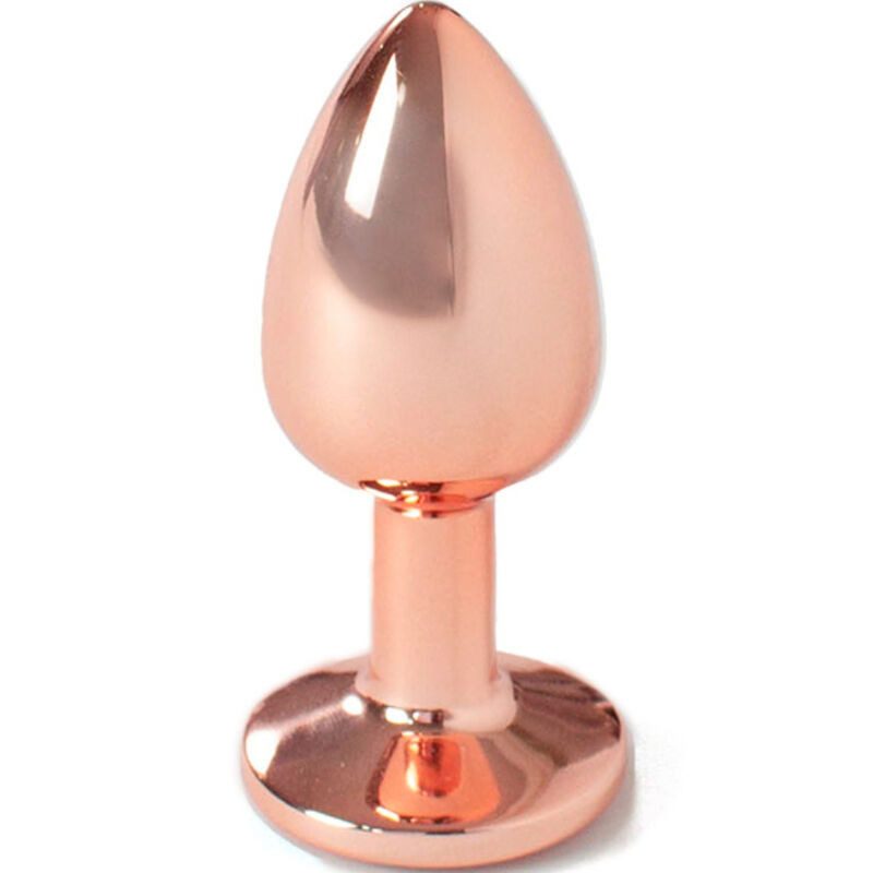 SECRETPLAY - TAPPO IN METALLO ORO ROSA TAGLIA PICCOLA 7 CM SECRETPLAY - TAPPO IN METALLO ORO ROSA TAGLIA PICCOLA 7 CM