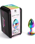 SECRETPLAY - TAPPO IN METALLO RAINBOW TAGLIA PICCOLA 7 CM SECRETPLAY - TAPPO IN METALLO RAINBOW TAGLIA PICCOLA 7 CM