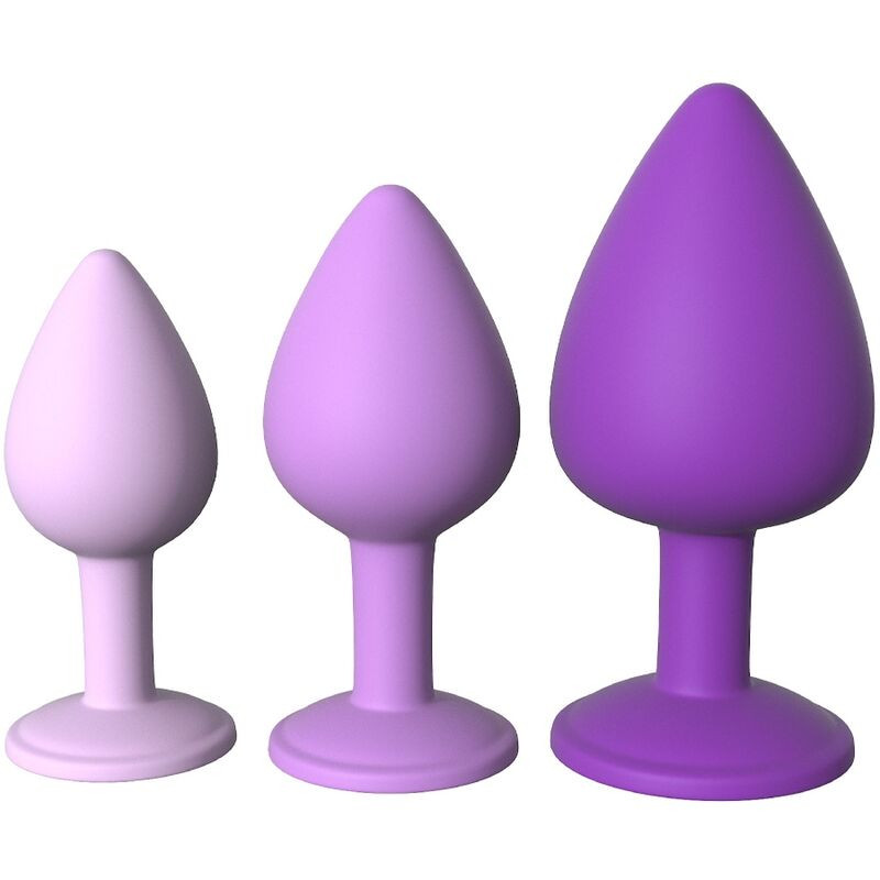 FANTASY FOR HER - SET DI PLUG ANALI VIOLA FANTASY FOR HER - SET DI PLUG ANALI VIOLA