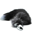 ALIVE - PLUG PIACERE ANALE IN METALLO FOX TAIL TAGLIA M ALIVE - PLUG PIACERE ANALE IN METALLO FOX TAIL TAGLIA M