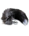 ALIVE - PLUG PIACERE ANALE IN METALLO FOX TAIL TAGLIA L ALIVE - PLUG PIACERE ANALE IN METALLO FOX TAIL TAGLIA L