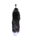 ALIVE - PLUG PIACERE ANALE IN METALLO FOX TAIL TAGLIA L ALIVE - PLUG PIACERE ANALE IN METALLO FOX TAIL TAGLIA L