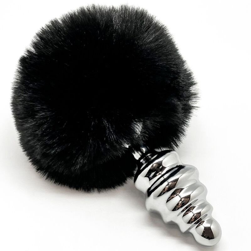 ALIVE - PLUG PIACERE ANALE SPIRALE METALLO FLUFFY NERO TAGLIA L ALIVE - PLUG PIACERE ANALE SPIRALE METALLO FLUFFY NERO TAGLIA L