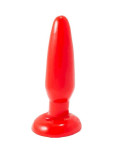 BAILE - PLUG ANALE PICCOLO ROSSO 15 CM BAILE - PLUG ANALE PICCOLO ROSSO 15 CM