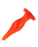 BAILE - PLUG ANALE SOFT TOUCH ROSSO 14.2 CM