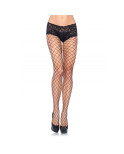 LEG AVENUE - PANTALONE IN RETE CON SHORTS IN PIZZO LEG AVENUE - PANTALONE IN RETE CON SHORTS IN PIZZO