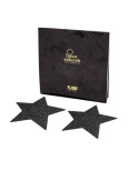 BIJOUX - CAPPUCCI PER CAPEZZOLI INDISCRETI BLACK STAR FLASH BIJOUX - CAPPUCCI PER CAPEZZOLI INDISCRETI BLACK STAR FLASH
