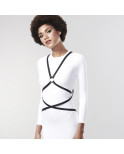 BIJOUX INDISCRETS MAZE - PETTORINA MULTIVIE NERA BIJOUX INDISCRETS MAZE - PETTORINA MULTIVIE NERA
