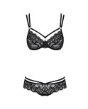 OBSESSIVE - 860 SET DUE PEZZI NERO L/XL OBSESSIVE - 860 SET DUE PEZZI NERO L/XL