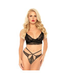 LEG AVENUE - SET 2 PEZZI STRAPPY CUT G STRING M/L LEG AVENUE - SET 2 PEZZI STRAPPY CUT G STRING M/L