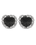 COQUETTE CHIC DESIRE - COPRI CAPEzzoli IN PIZZO NERO COQUETTE CHIC DESIRE - COPRI CAPEzzoli IN PIZZO NERO