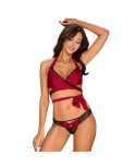 OBSESSIVE - SENSUELIA SET DUE PEZZI VERDE XXL OBSESSIVE - SENSUELIA SET DUE PEZZI VERDE XXL