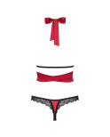 OBSESSIVE - SENSUELIA SET DUE PEZZI VERDE XXL OBSESSIVE - SENSUELIA SET DUE PEZZI VERDE XXL