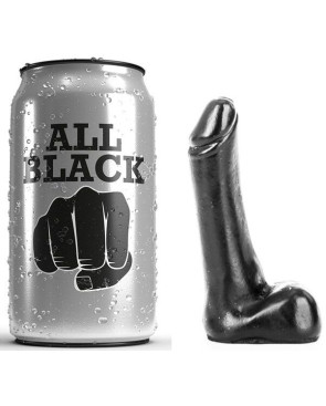 ALL BLACK - DILDO 9 CM