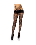 LEG AVENUE - COLLANT AVVOLGENTI CROTHLESS TAGLIA UNICA LEG AVENUE - COLLANT AVVOLGENTI CROTHLESS TAGLIA UNICA