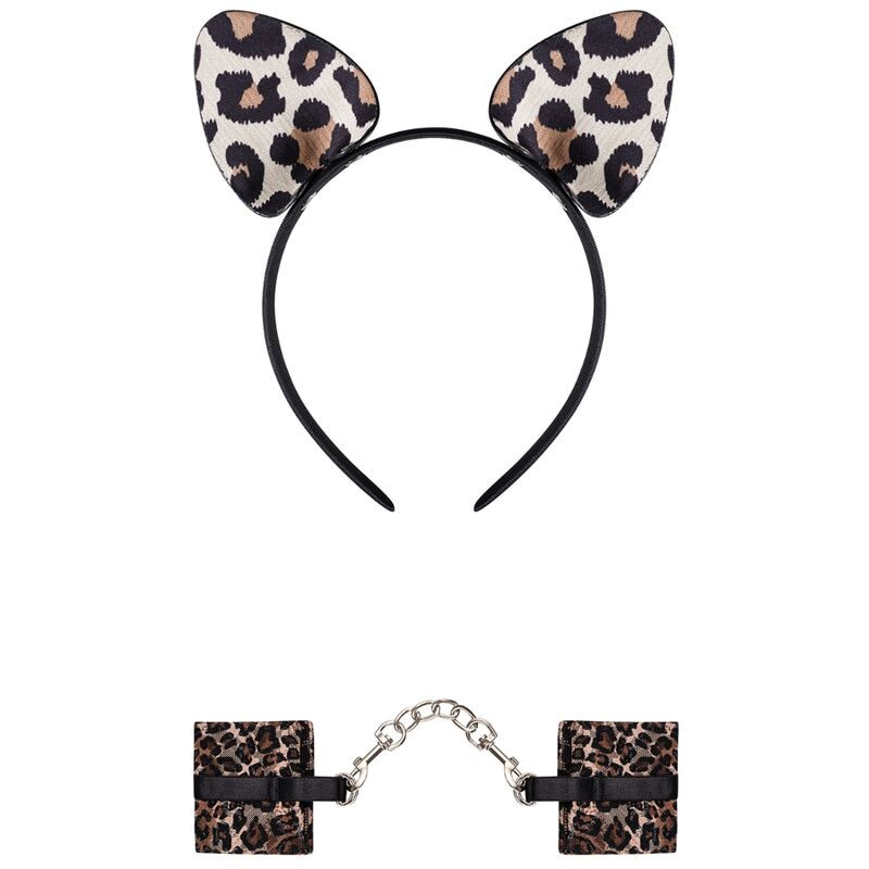OBSESSIVE - MANETTE TIGELLA E ORECCHIE LEOPARDO OBSESSIVE - MANETTE TIGELLA E ORECCHIE LEOPARDO