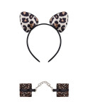 OBSESSIVE - MANETTE TIGELLA E ORECCHIE LEOPARDO OBSESSIVE - MANETTE TIGELLA E ORECCHIE LEOPARDO