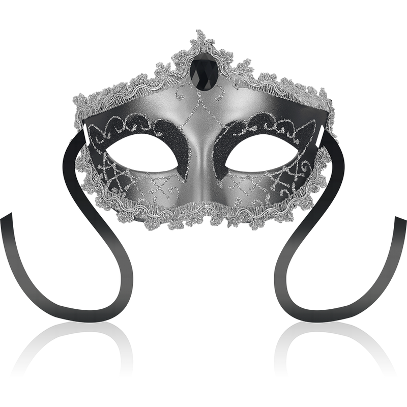 OHMAMA - MASCHERE MASCHERA NERA DIAMOND GRIGIA OHMAMA - MASCHERE MASCHERA NERA DIAMOND GRIGIA
