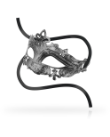 OHMAMA - MASCHERE STILE VENEZIANO MASCHERA ARGENTO OHMAMA - MASCHERE STILE VENEZIANO MASCHERA ARGENTO