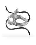 OHMAMA - MASCHERE MASCHERA FIORE DE LIS ARGENTO OHMAMA - MASCHERE MASCHERA FIORE DE LIS ARGENTO
