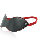 OHMAMA FETISH - MASCHERA NERO-ROSSO CON MORSETTI OHMAMA FETISH - MASCHERA NERO-ROSSO CON MORSETTI