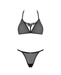 OBSESSIVE - CELIA NOIR SET 2 PEZZI XL/XXL OBSESSIVE - CELIA NOIR SET 2 PEZZI XL/XXL