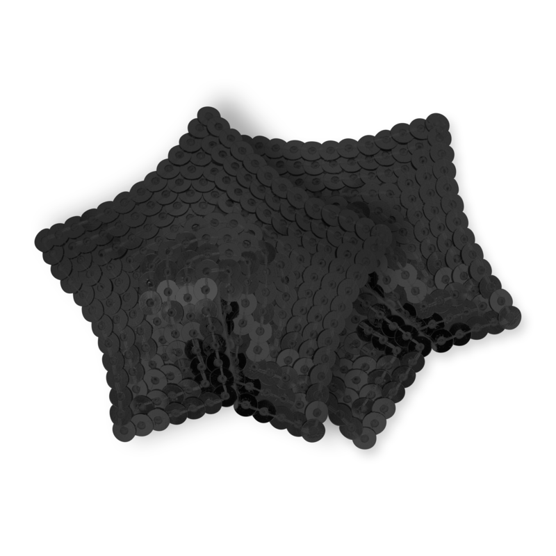 OHMAMA FETISH - COPRI CAPEZZOLI A STELLA CON PAILLETTES NERE NERE OHMAMA FETISH - COPRI CAPEZZOLI A STELLA CON PAILLETTES NERE NERE