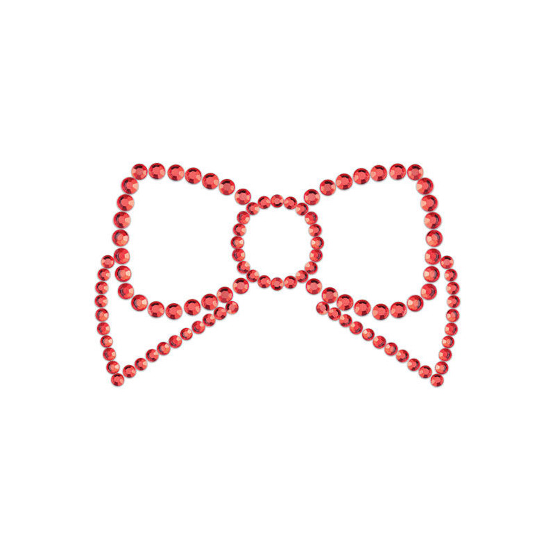 BIJOUX - COPRI CAPEZZOLI ROSSI MIMI BOW