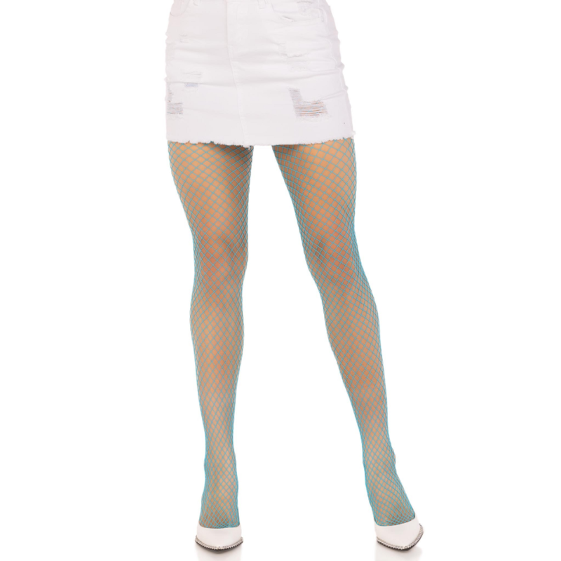 LEG AVENUE - COLLANT A RETE IN LYCRA BLU LEG AVENUE - COLLANT A RETE IN LYCRA BLU