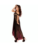 CHILIROSE - CR 3716 BABYDOLL LUNGA ROSA L/XL CHILIROSE - CR 3716 BABYDOLL LUNGA ROSA L/XL