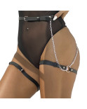 SUBBLIME - CINTURA IN PELLE NERA TAGLIA UNICA SUBBLIME - CINTURA IN PELLE NERA TAGLIA UNICA